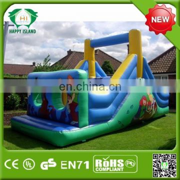 HI high quality giant inflatable obstacle course video for adults and kids