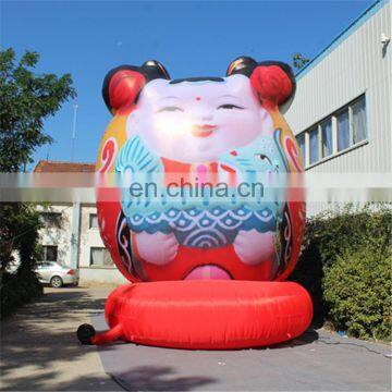 customized outdoor giant Chinese baby character/mascot inflatable for event&party decoration