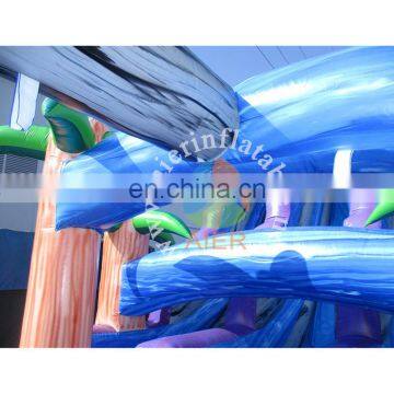 New Fashion Giant Inflatable Water Slide,inflatable Colorful Water Slide,Double Tube Inflatable Water Slide photo-2
