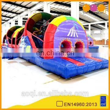 AOQI new design kids playing inflatable tunnel for sale