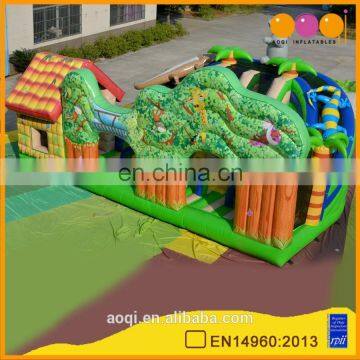 AOQI big inflatable fun city amusement park fun city for children