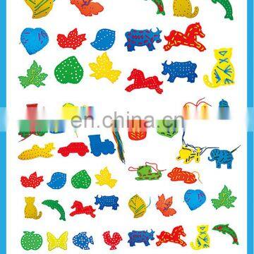 New 2017 Diy 269 Pcs Mushrooms Nails Puzzle Toy Board Funny Blocks for Kids photo-5