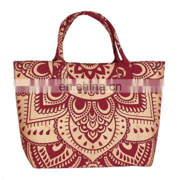 Feather Mandala Handbag Shoulder Bags Tote Purse Ladies Messenger Hobo Bag India