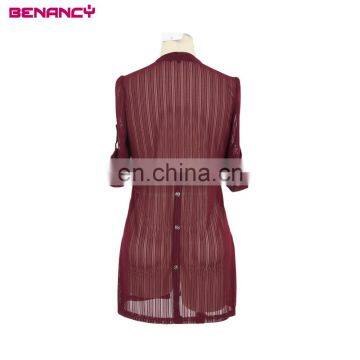 European Design Summer Long Solid Cardigan Roll Up Sleeve With the Vest Printed Dress Women's Set Suit Dress photo-3