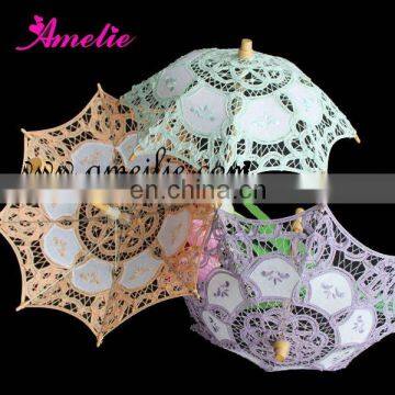 Battenburg Lace Flower girl umbrella