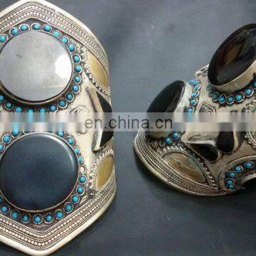 Afghan kuchi/turkman cuff Afghan Fashion Bracelet KB-00005)