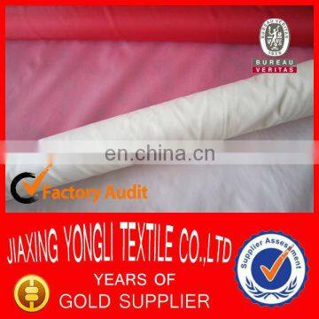 180T 190T 210T Milk 100% polyester taffeta fabric for bag