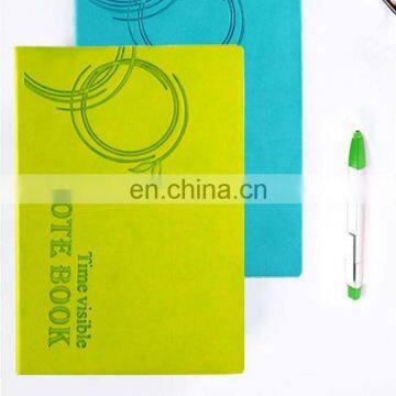 High-end PU Cover Paperback Notebooks A5 Office Notebooks Imitation Leather Notebooks photo-2