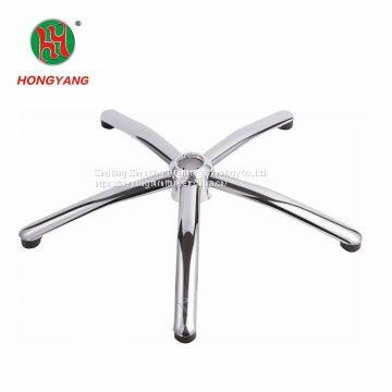 ZX-19Z Wholesale Chrome Swivel Modern Metal 5-star Chair Base