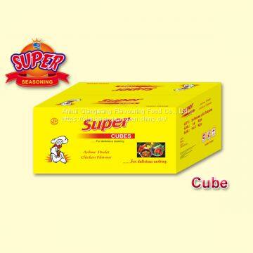 Super cube Chicken/Poulet bouillon cube 10g*60*24