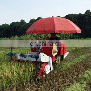 track type mini combine harvester / paddy mini combine harvester