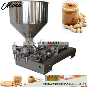 Mini Desktop Salad Paste Filling Machine with Large Volume,Portable Small Size Salad Paste