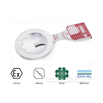 YE ,Rupture disc device,bursting disc,