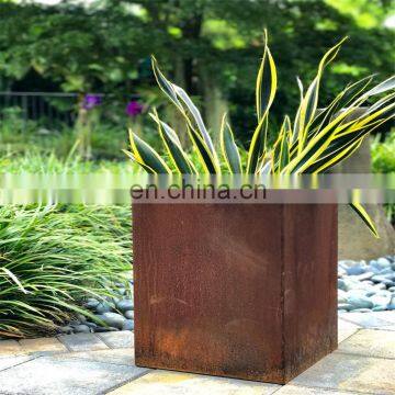 high quality corten planter