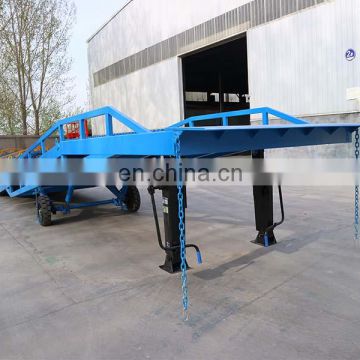 7LYQ Shandong SevenLift hydraulic auto side loading mobile forklift platform ramp