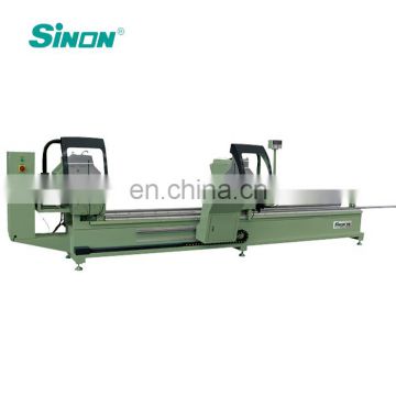 Aluminum Double Head Cutting Saw / Aluminium Windows Doors Making Machines