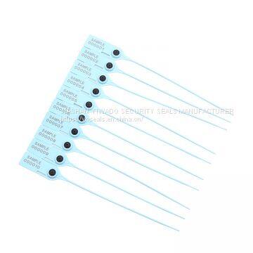 ISO9001 Luggage Bag Shoes Tear Off Security Plastic Seal photo-5