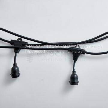 E14 suspended socket string light