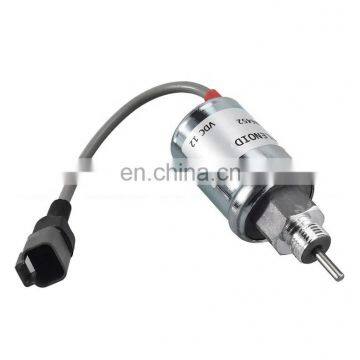 U85206452 Fuel Shut Off Solenoid For Caterpillar Cat 3024 Perkins HL403C-15 HR404C-22T 402D 403D 404D 404C 403C