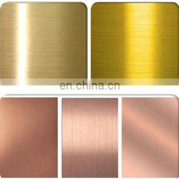 Hot Selling Colored Sheets of Stainless