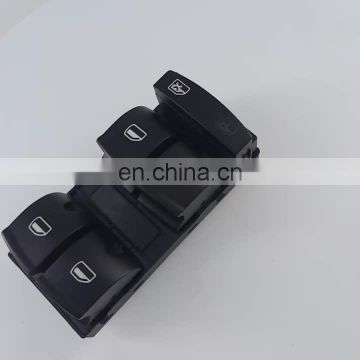 Chrome Master Window Switch Button Panel For Audi 4F0959851