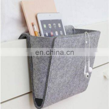 Book Laptop Holder Felt Bed Bag Storage Organizer Bedside Caddy Bag