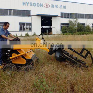 hysoon compact walk-behind trencher