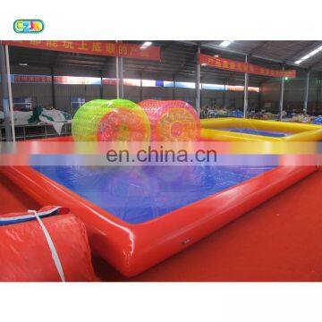 With Ball or Toy Bright Color Simple Inflatable Swimming Pool for Sale photo-4