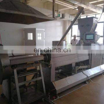 Fully Automatic Twin Screw Extruder Textured Soy Protein Machine Artificial Meat Making Machine photo-4