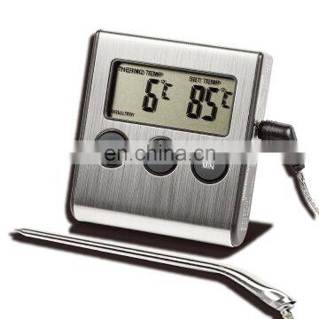Wireless Smart Remote Digital Cooking Food Meat Thermometer for Grilling Oven Kitchen Smoker BBQ Grill Thermometer With Probe