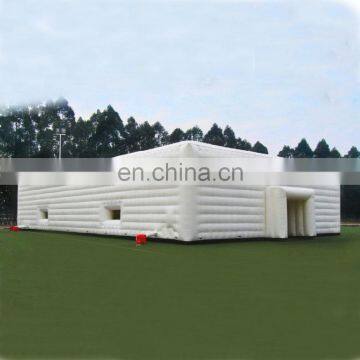 China Airtight Winter Led House Marquee Sport Event Light Construction Big Inflatable Camping Cube Party Cabin Tent