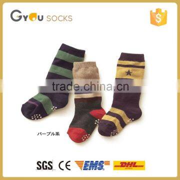 high quality fashion baby socks wholesale,Japan hot sell colorful stripes knitted cotton socks casual socks