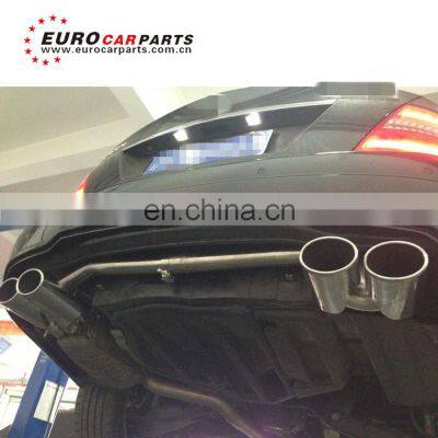 2007-2012 Year C Class W204 C63 Stainless Steel Car End Tail Pipe Exhaust Muffler Performance Tips Luxury photo-4