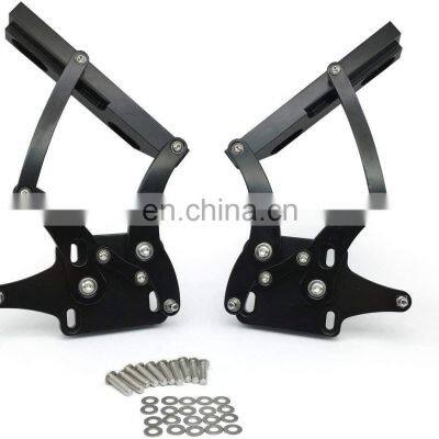 1967- - 1969 Fd MST Aluminum Hood Hinge Left & Right Car Engine Cover Bonnet Hood hinge Black
