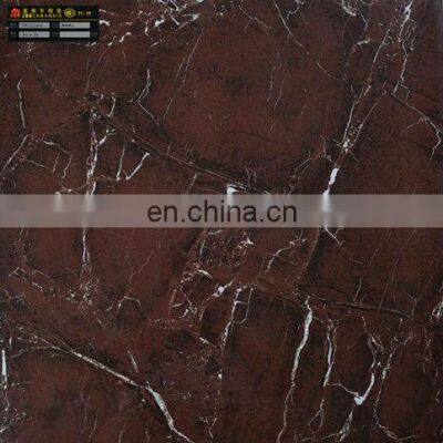 Foshan tile factory glazed roller printing marble design full polished porcelain floor tile