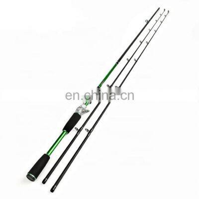 Ultralight Body Casting 2.1m Green Luya  Sea Glass Fishing Lure  Rod