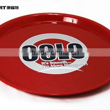 Durable Round Hot Sale Oem Cheap Mini Plastic Serving Tray photo-5