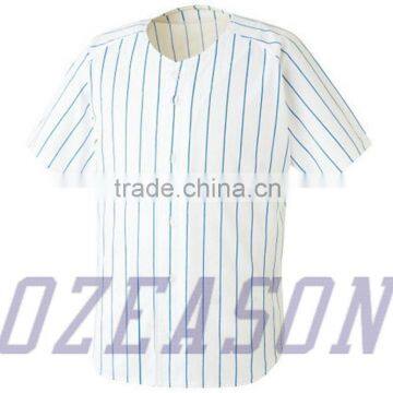 Wholesale Pinstripe Baseball Jersey,Striped Baseball Uniform Design photo-3