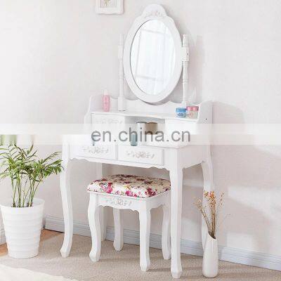 Bedroom North European White Dresser Mini Type Mini Economy Make-up Table Multifunction Assembly Simple Dressing Table photo-3