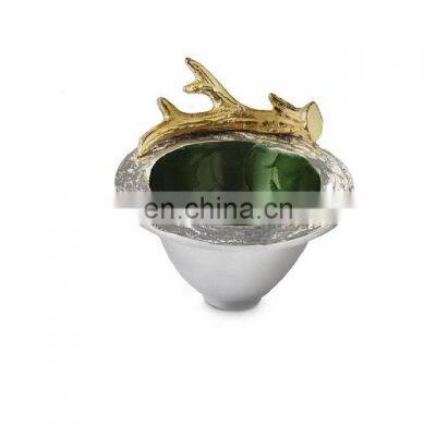 soup metal bowl