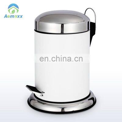 Factory Supplier White Color Two Pieces Stainless Steel Bathroom Set photo-3