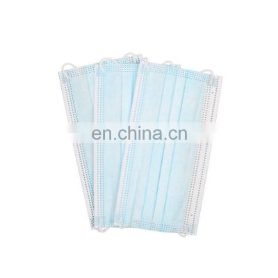 Professional Face Mask Manufacturer Non Woven Fabric 3 Ply Medical Protective Adult Protective Face Mask