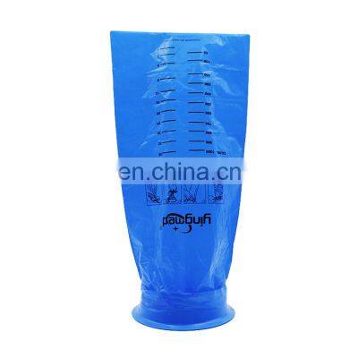 Hot sale disposable airline sickness vomit bag/emesis bags