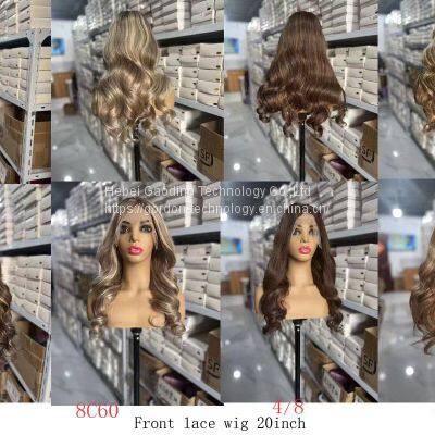 Wholesaler of Hot Selling Luxury Highlight Body Wave Human Hair Wig