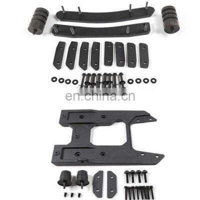 Spare Tire Carrier Tailgate Bracket for 2018-2021 Jeep JL Wrangler Hinge Reinforcement Kits Accommodates 35\