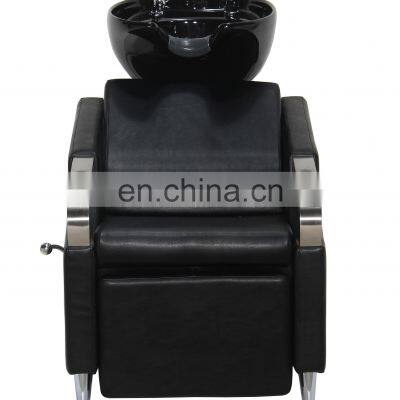 Hair Solan Furniture Hot Selling Shampoo Unit Black photo-4