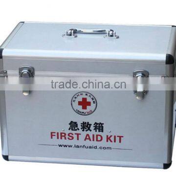 Protective Small Travel First Aid Kit With Aluminum Case With Tray photo-2