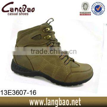 Wearproof Most Durable Men High Quality Trekking leather Rubber