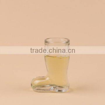 40ml Boot Shape Clear Glass Cup Wine Cup Couple photo-3