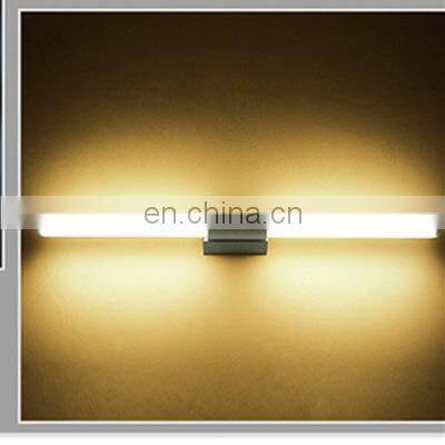 Modern Cosmetic Studio Wall Mounted Bathroom 22CM 55CM Silver Wall Mounted Makeup LED Mirror Wall Lamps